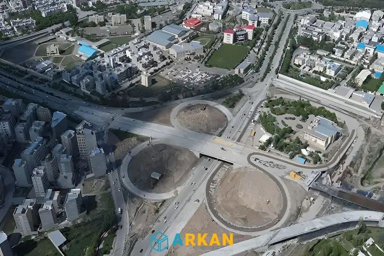 عکس پل بسیج اردبیل