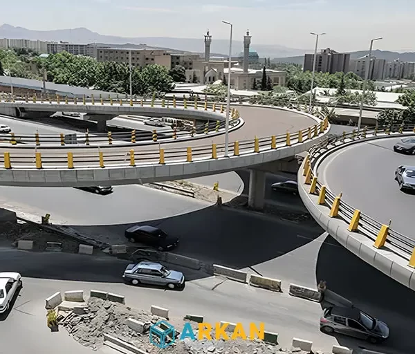 عکس پل شهید قاسم سلیمانی اردبیل
