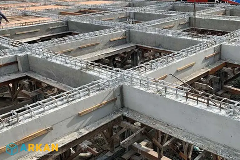 دهانه تیرچه پیش تنیده